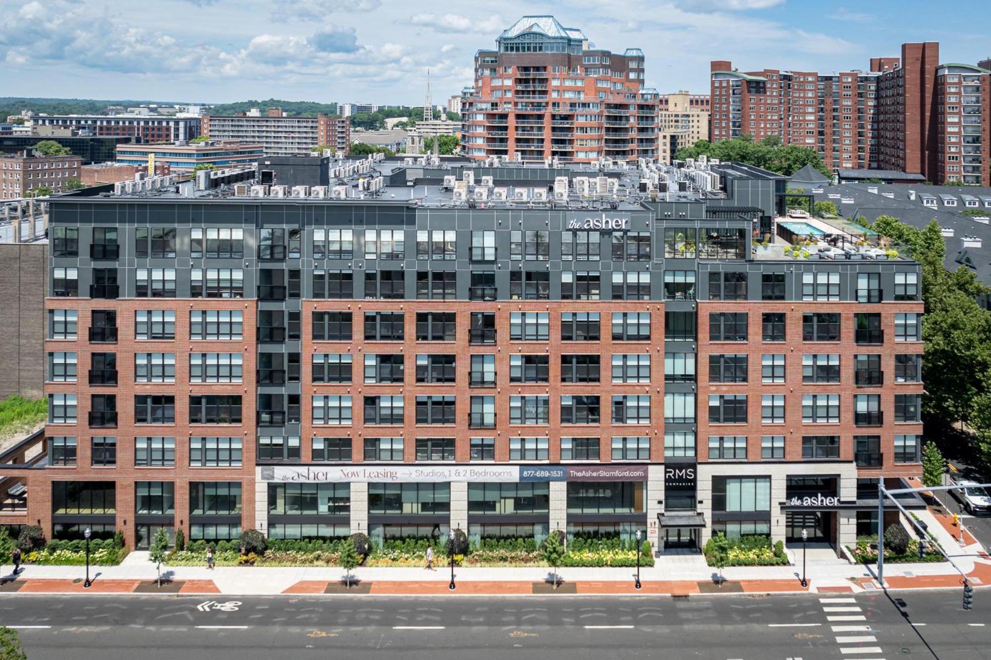 Luxury Apartments By Hyatus At The Asher Stamford Exteriör bild